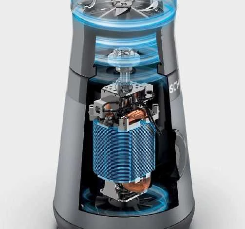 Bosch MMB2111S Serija 2, Trintuvas, VitaPower, 450 W, Sidabrinės