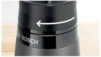 Bosch MMB2111S Serija 2, Trintuvas, VitaPower, 450 W, Sidabrinės