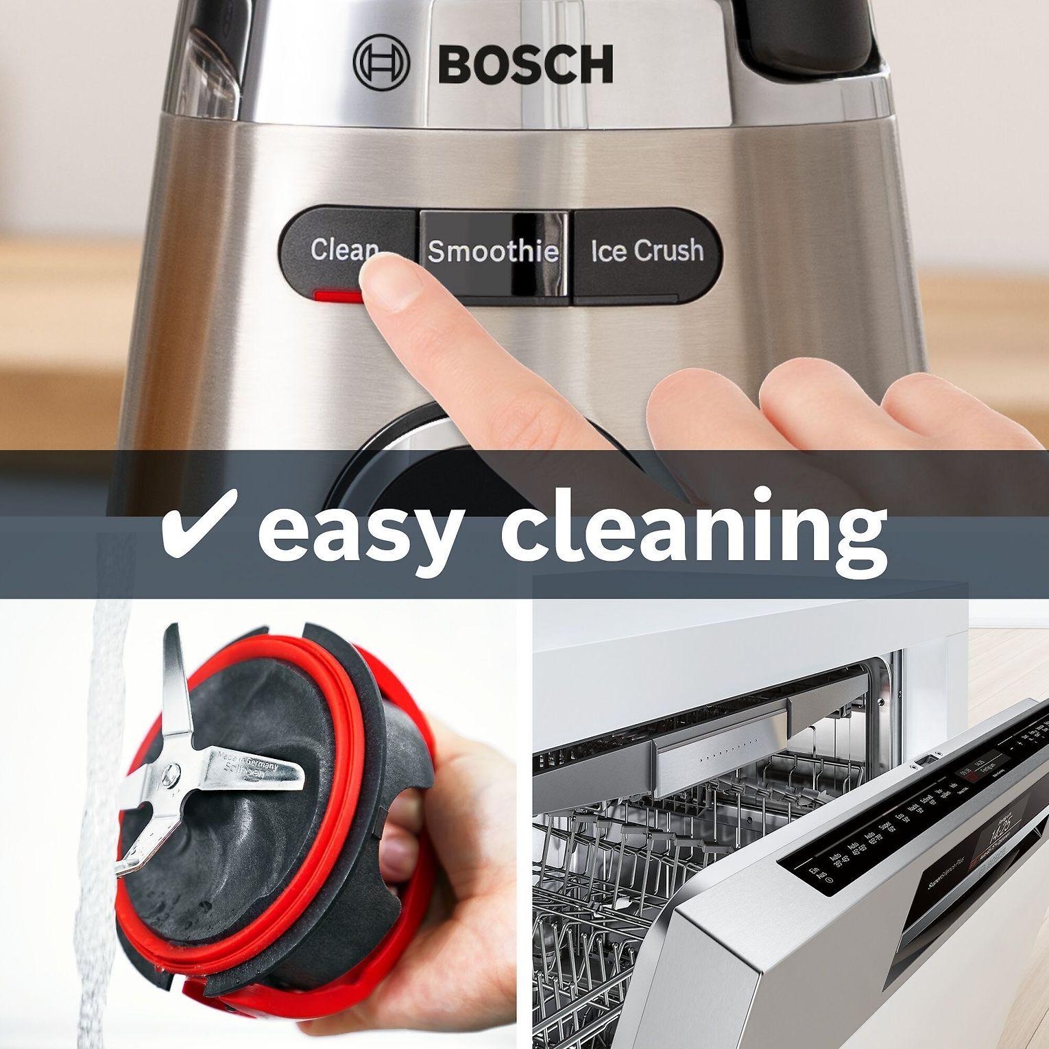 Bosch MMB6384M Trintuvas, VitaPower Serie | 4, 1200 W, Nerūdijančio plieno