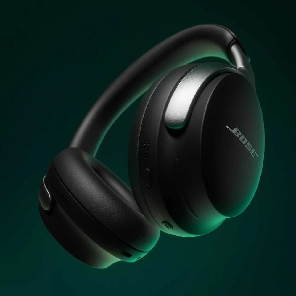 Belaidės ausinės Bose QuietComfort Ultra, Juodos
