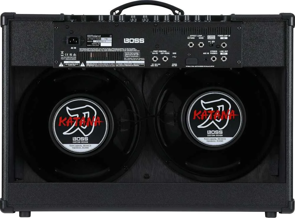 Boss Katana-100/212 MkIII -kitaracombo, 2x12, 100 W