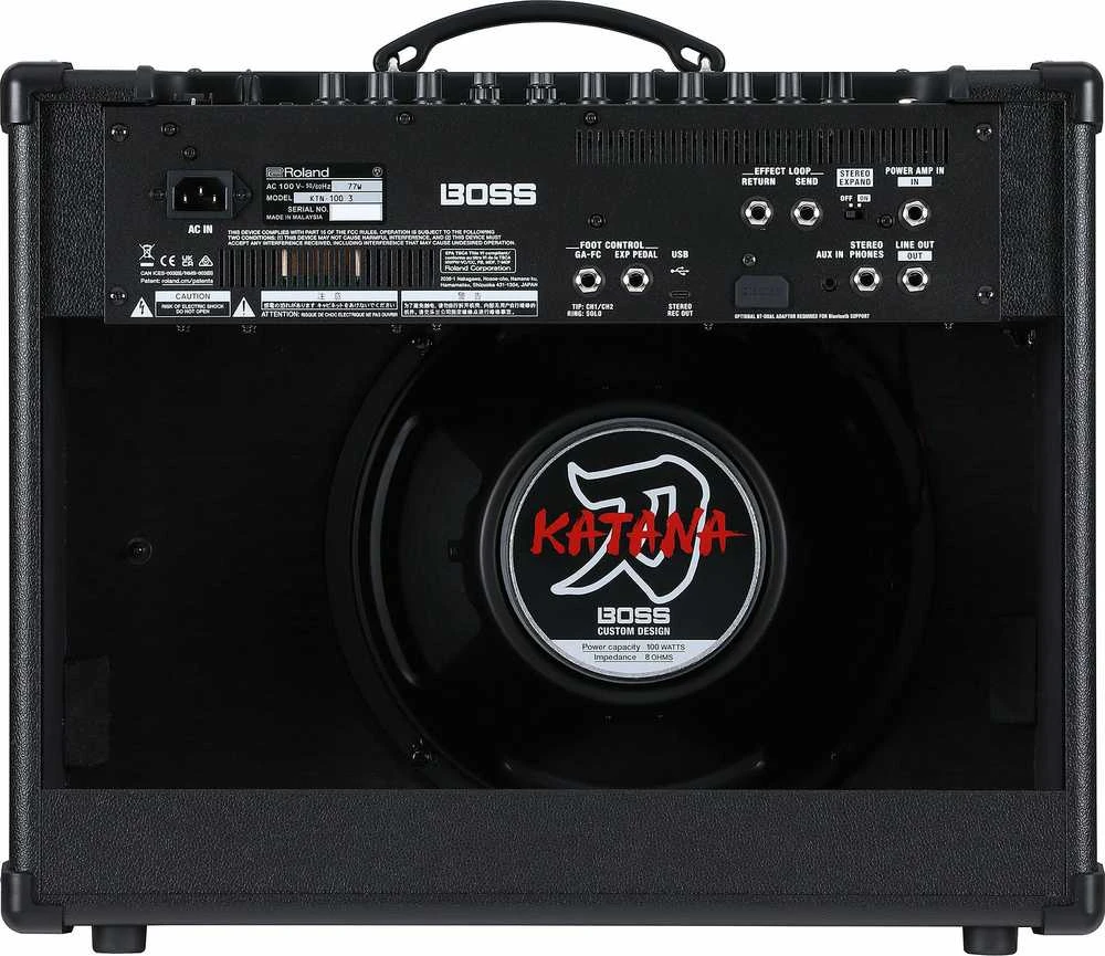 Elektrinės gitaros stiprintuvas Boss Katana KTN-100 Gen 3