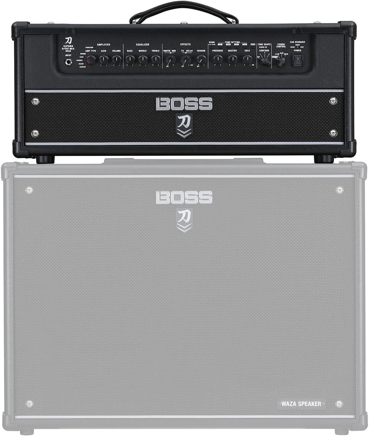 Hugo Boss Boss Katana-Artist Head MkII gitaros stiprintuvas, 100 W