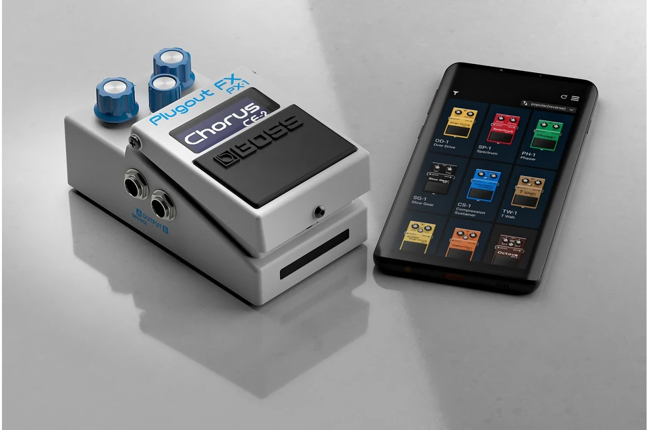 El. gitaros efektų pedalas Boss PX-1 Plugout FX