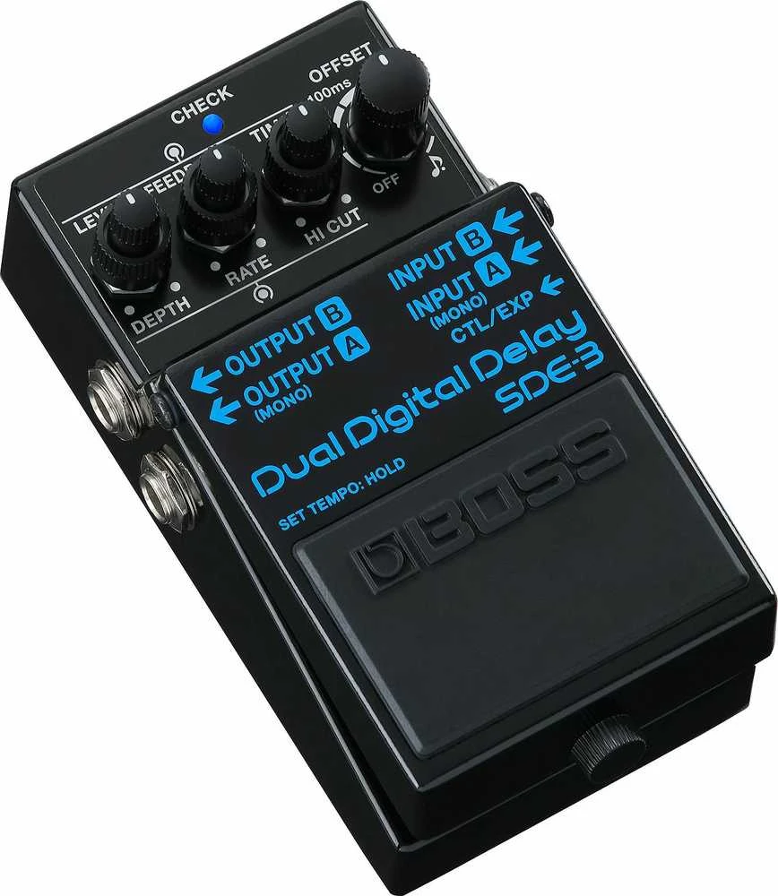 Boss SDE-3 dvigubas skaitmeninis delsos pedalas