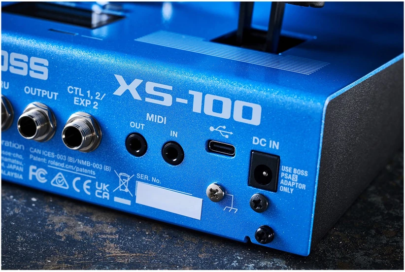 Boss XS-100 Poly pavarų perjungimo pedalas