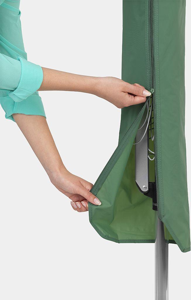Brabantia Džiov. Essential40m, su plast. str. - Metallic Pilkas