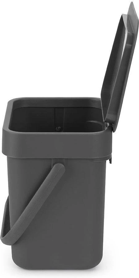 Šiukšliadėžė Brabantia do segregacji 3L pilka (209888)