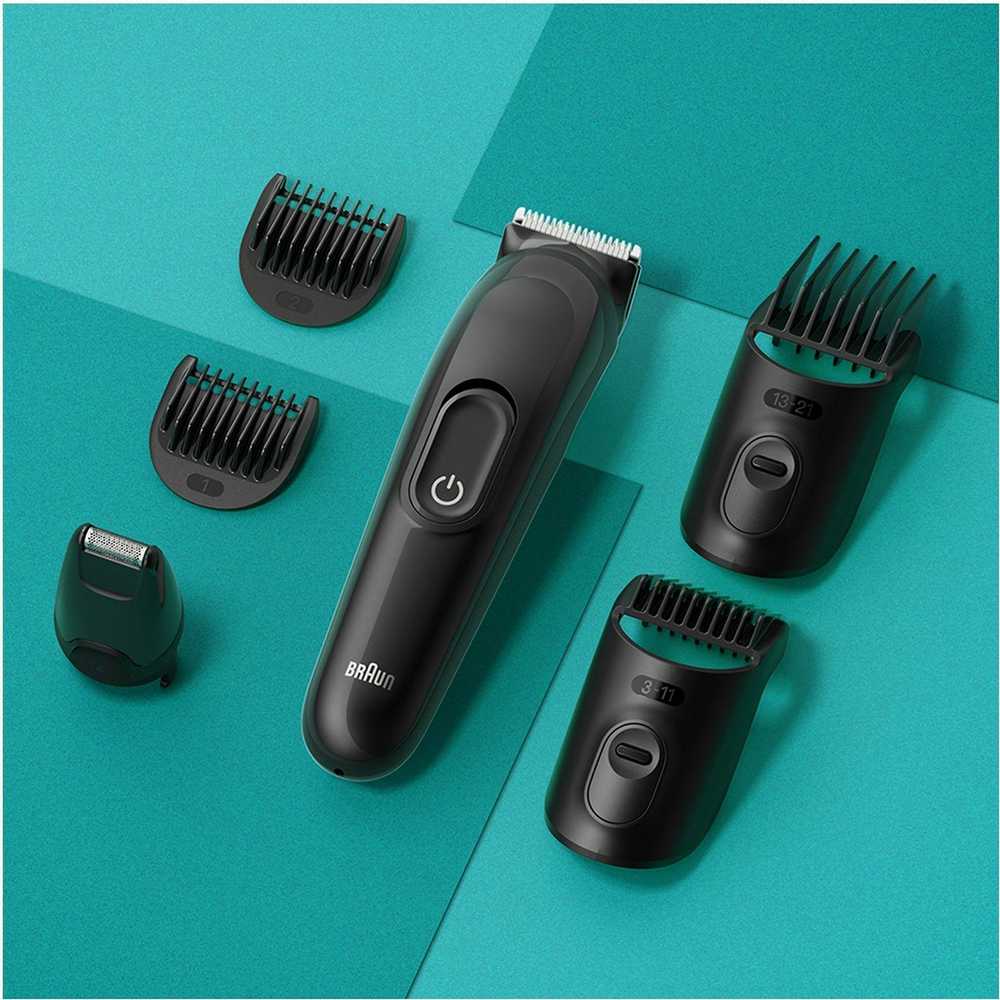 Kirptuvas Procter & Gamble Braun MGK3410 - Juodas - 1 mm - 2,1 cm - Universal - Akku - 50 min (MGK3410)
