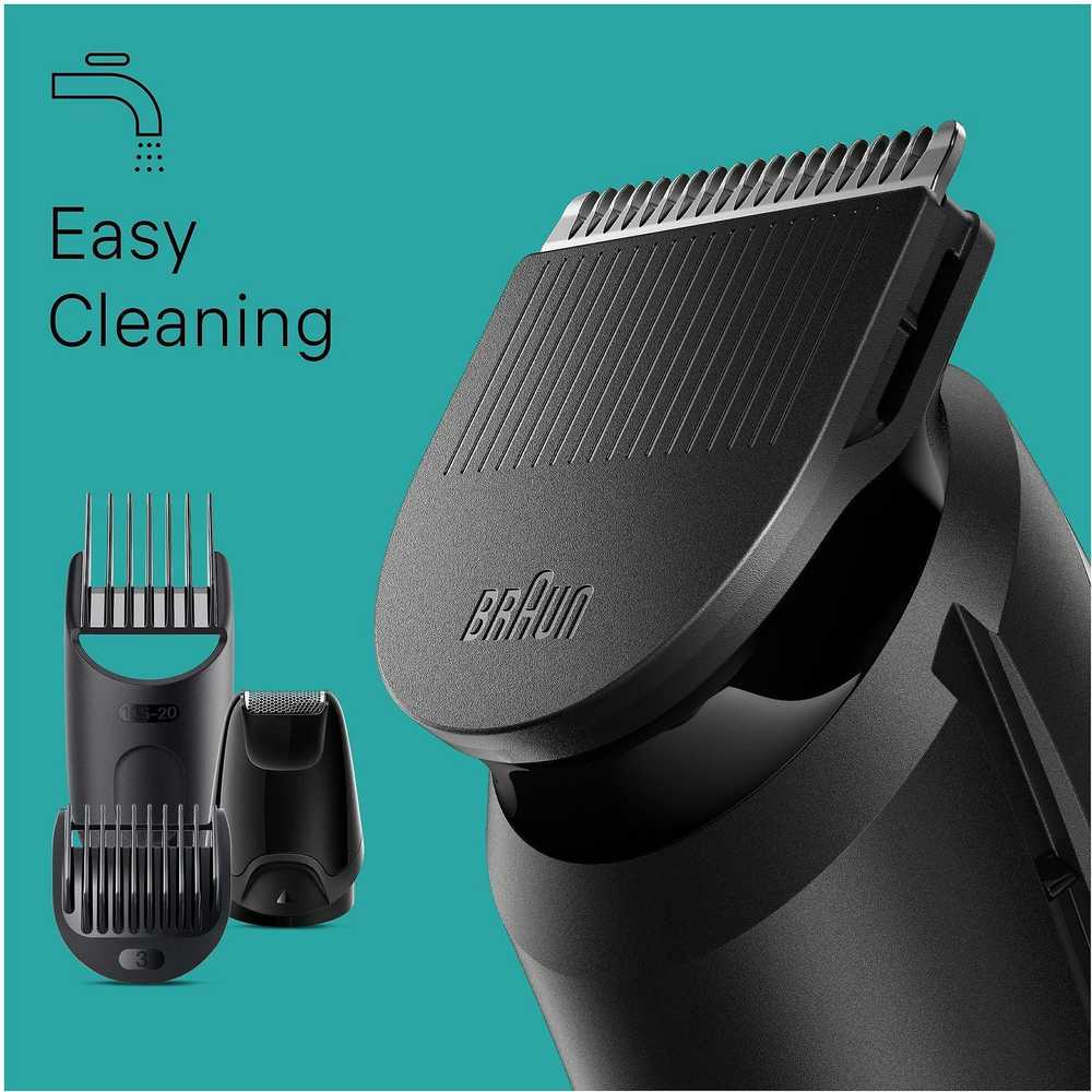 Kirptuvas Procter & Gamble Braun MGK3410 - Juodas - 1 mm - 2,1 cm - Universal - Akku - 50 min (MGK3410)
