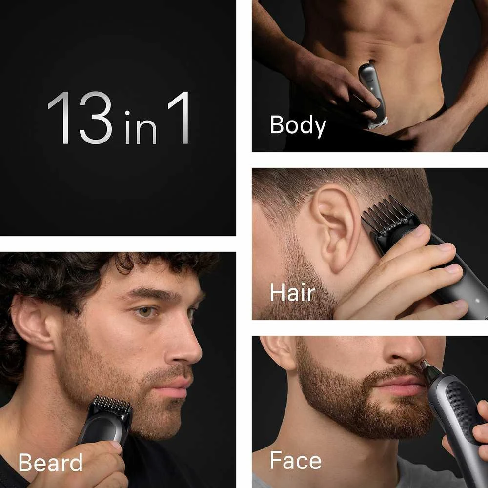 Braun AIO7560 13-in-1 universalus plaukų ir barzdos trimeris