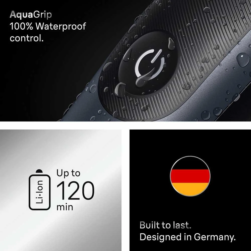 Barzdaskutė Braun „All-in-One Series 7“ daugiafunkcis kirptuvas, AIO7580, mėlynas