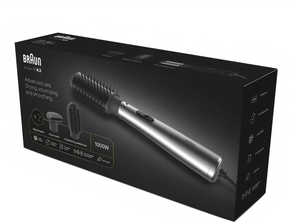 AS4.3 Braun Plaukų Formavimo Šukos BRAS430E