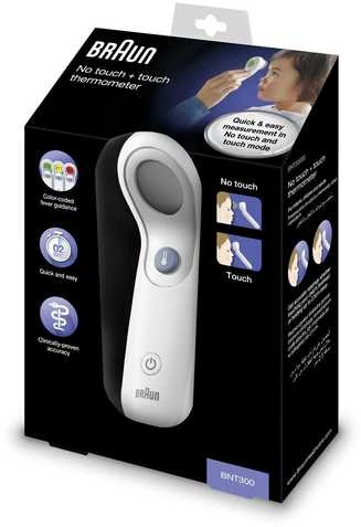 Braun BNT300 Bekontaktis kaktos liečiamasis termometras