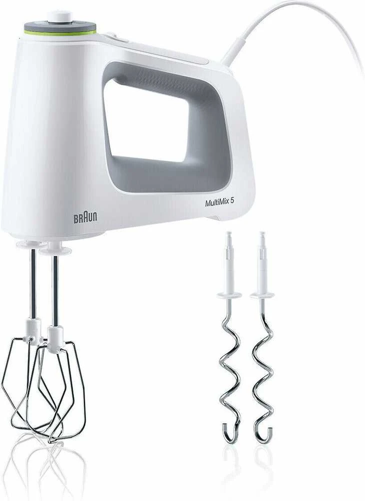 Plakiklis Braun HM 5000 WH Rankinis plaktuvas Pilka, Balta 700 W