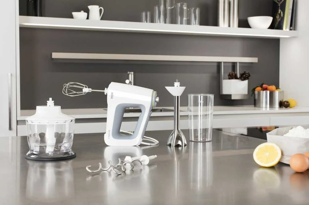BRAUN MultiMix 5 rankinis maišytuvas HM 5137WH, 750W, SmartMix, Baltas