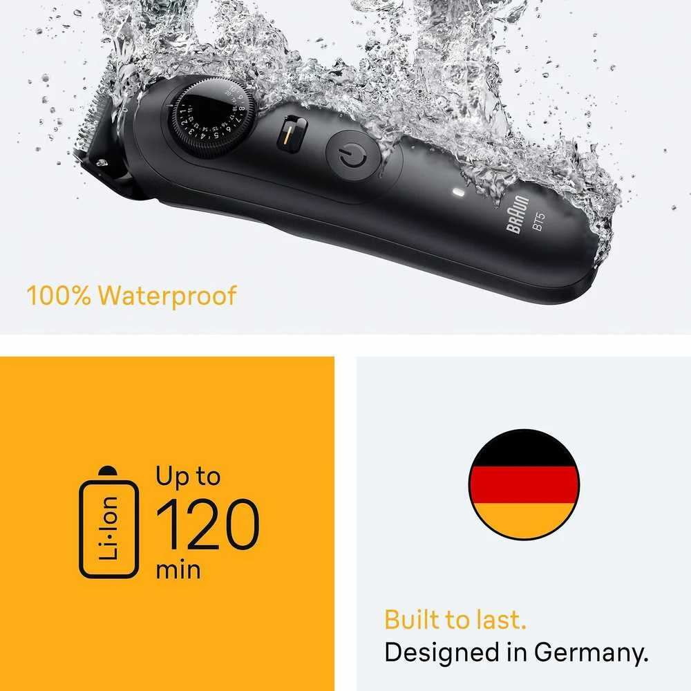 „Braun Series 5“ barzdos kirptuvas, BT5560, juodas