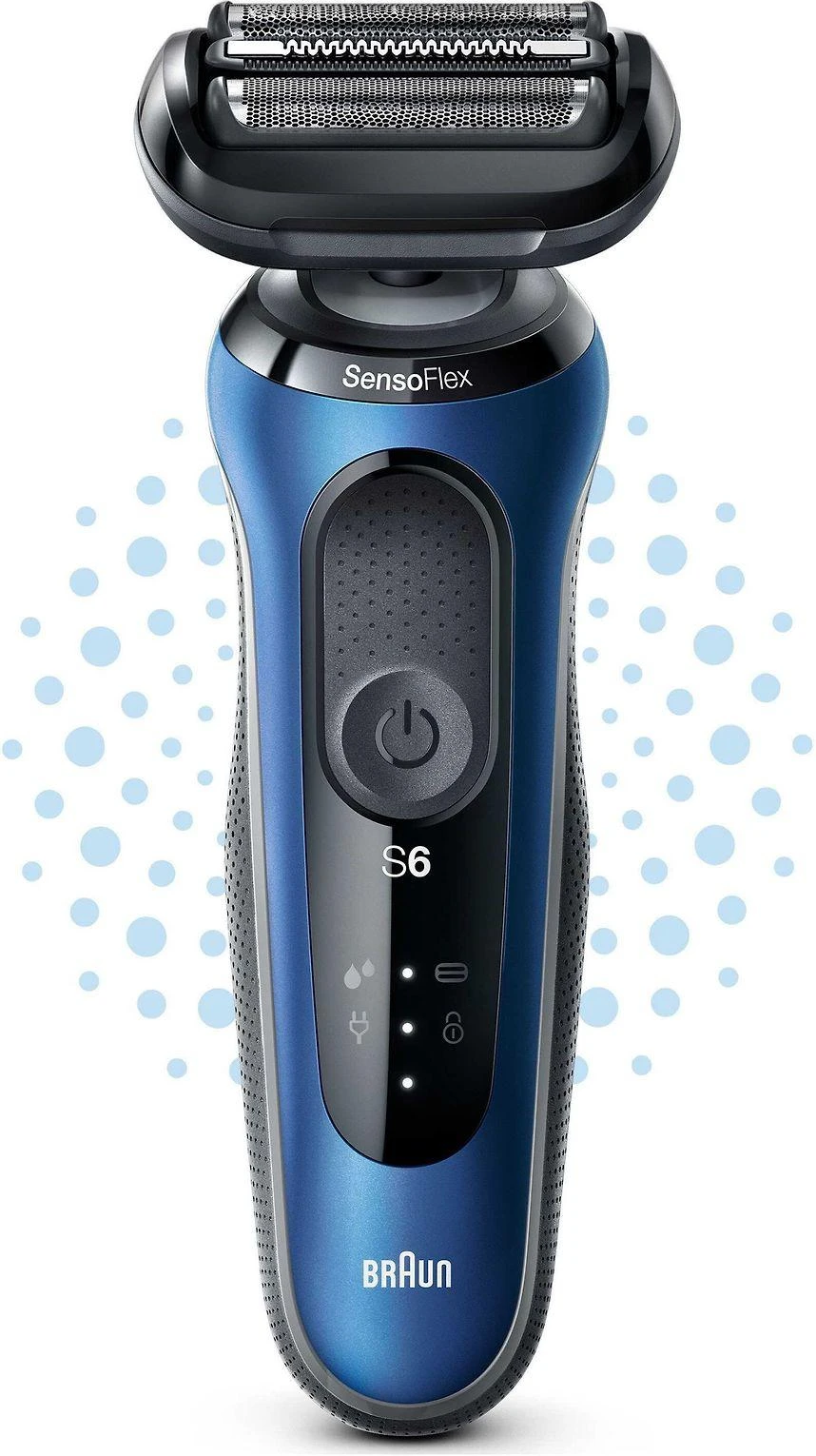 Braun Series 6 barzdaskutė su mėlynu korpusu