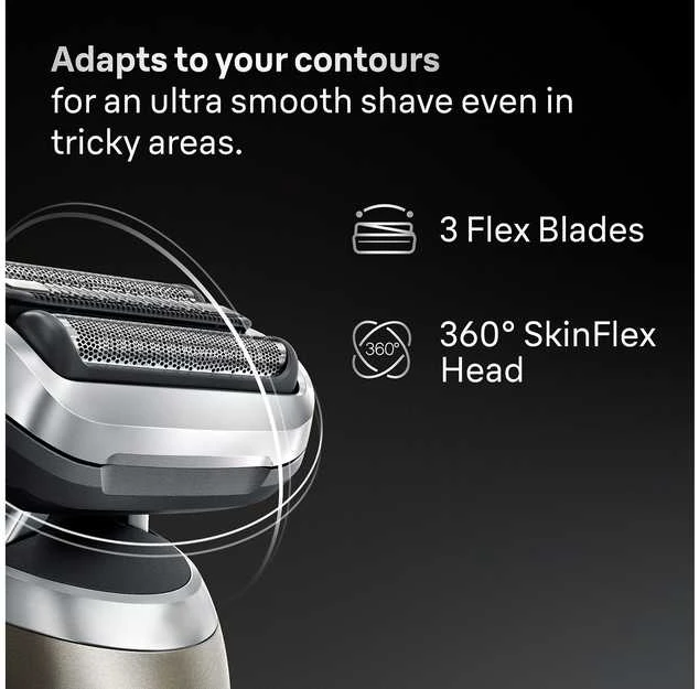 Braun Series 7 skutimo galvutės technologija