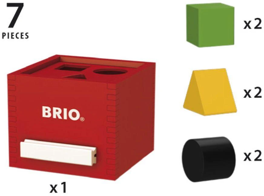 Brio Raudona rūšiavimo dėžė
