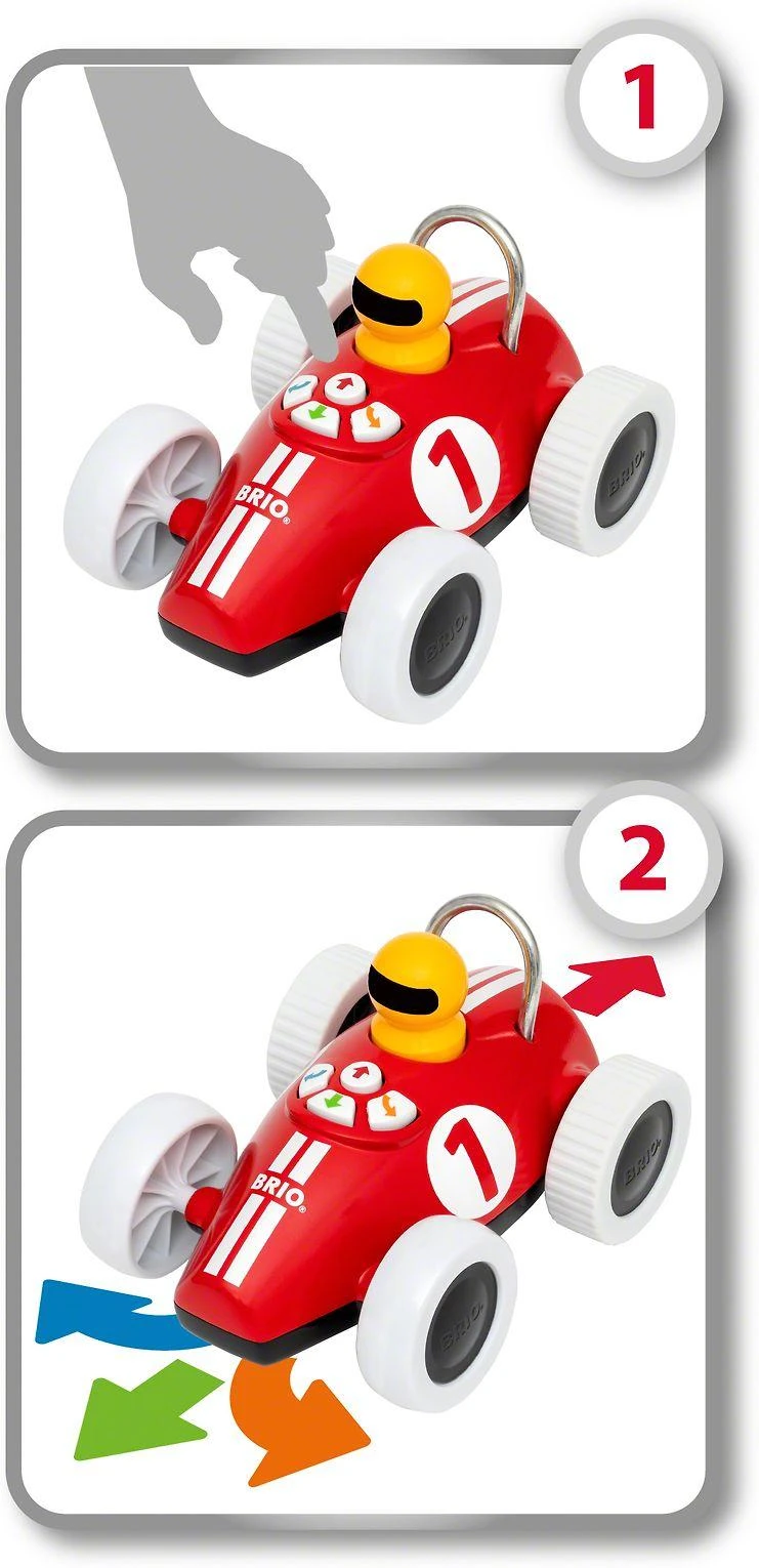 Brio Infant BRIO elektroninis žaislas Play & Learn Action Racer, 30234