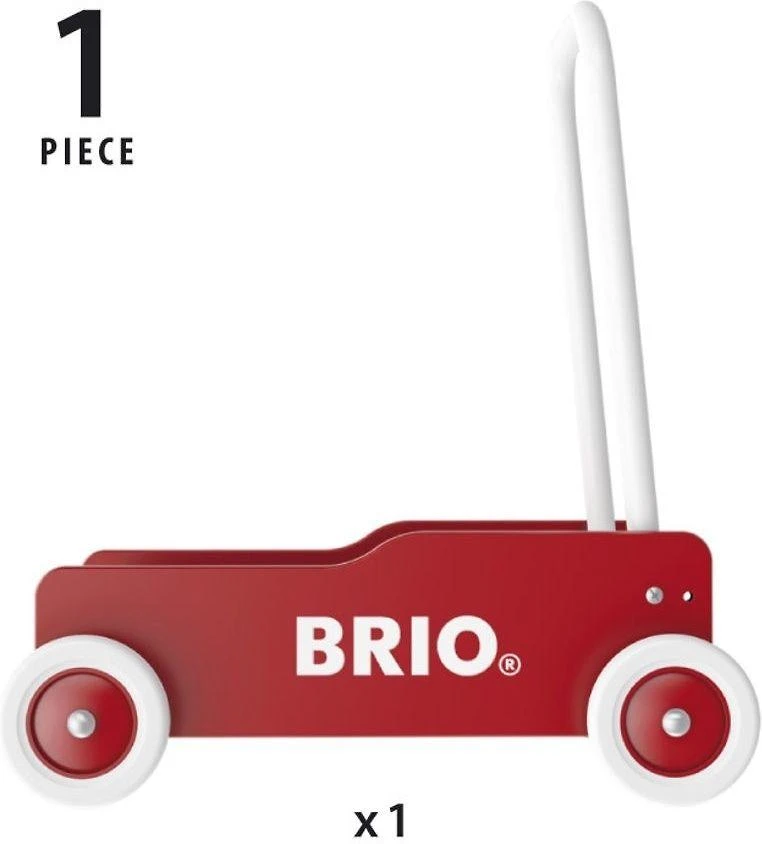 BRIO – vobleris mažiems vaikams, raudonas (31350)