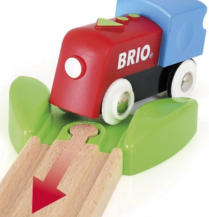 BRIO - Mano pirmasis geležinkelio baterijomis maitinamas traukinių rinkinys (33710)