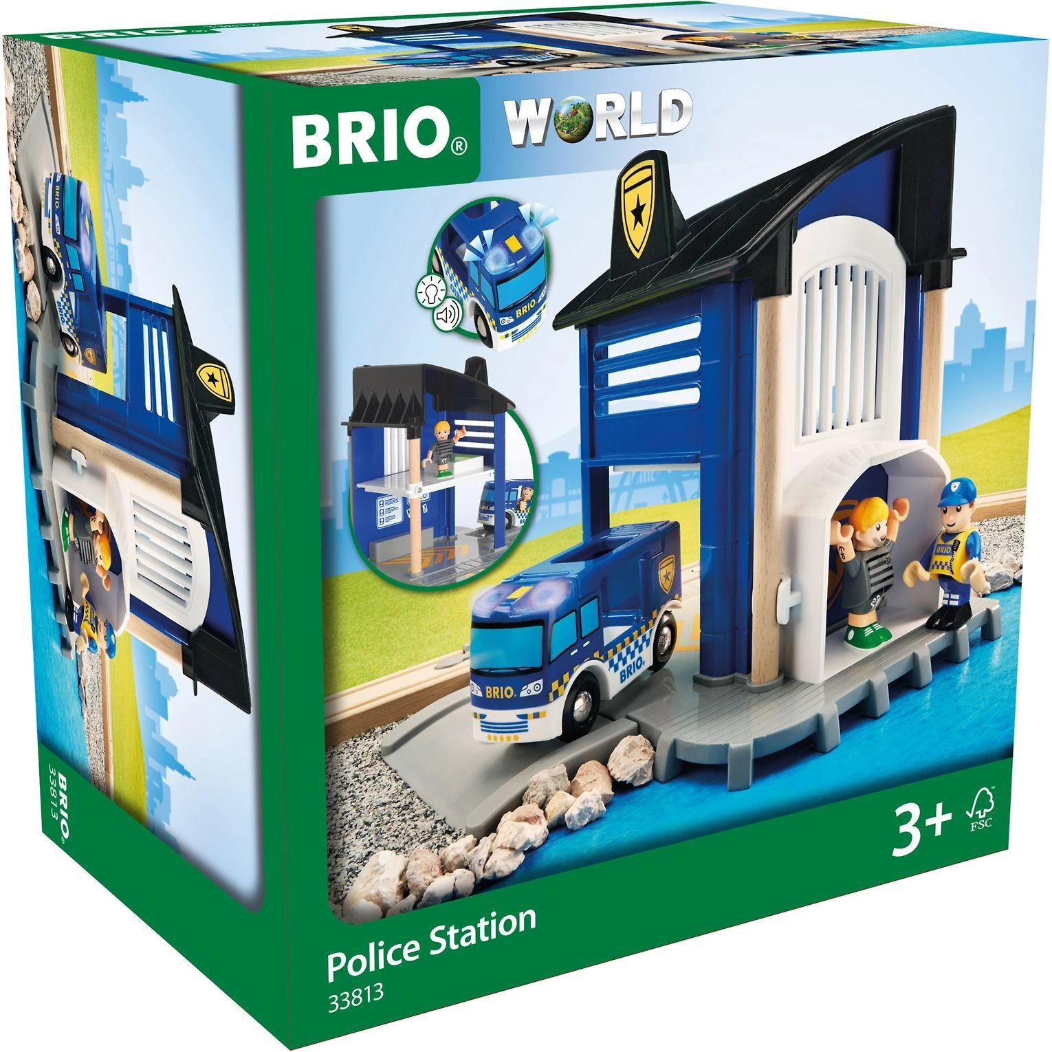Ravensburger Brio geležinkelis BRIO policijos stotis, 33813