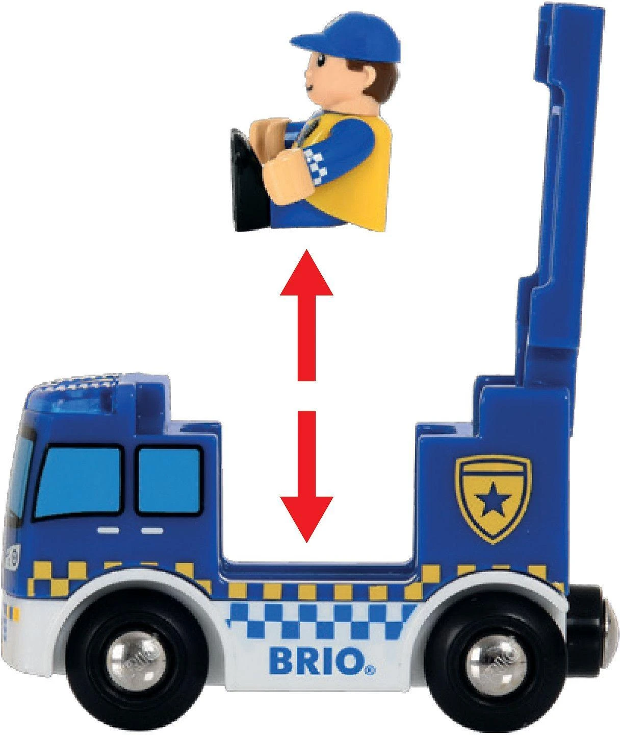 Ravensburger Brio geležinkelis BRIO policijos stotis, 33813