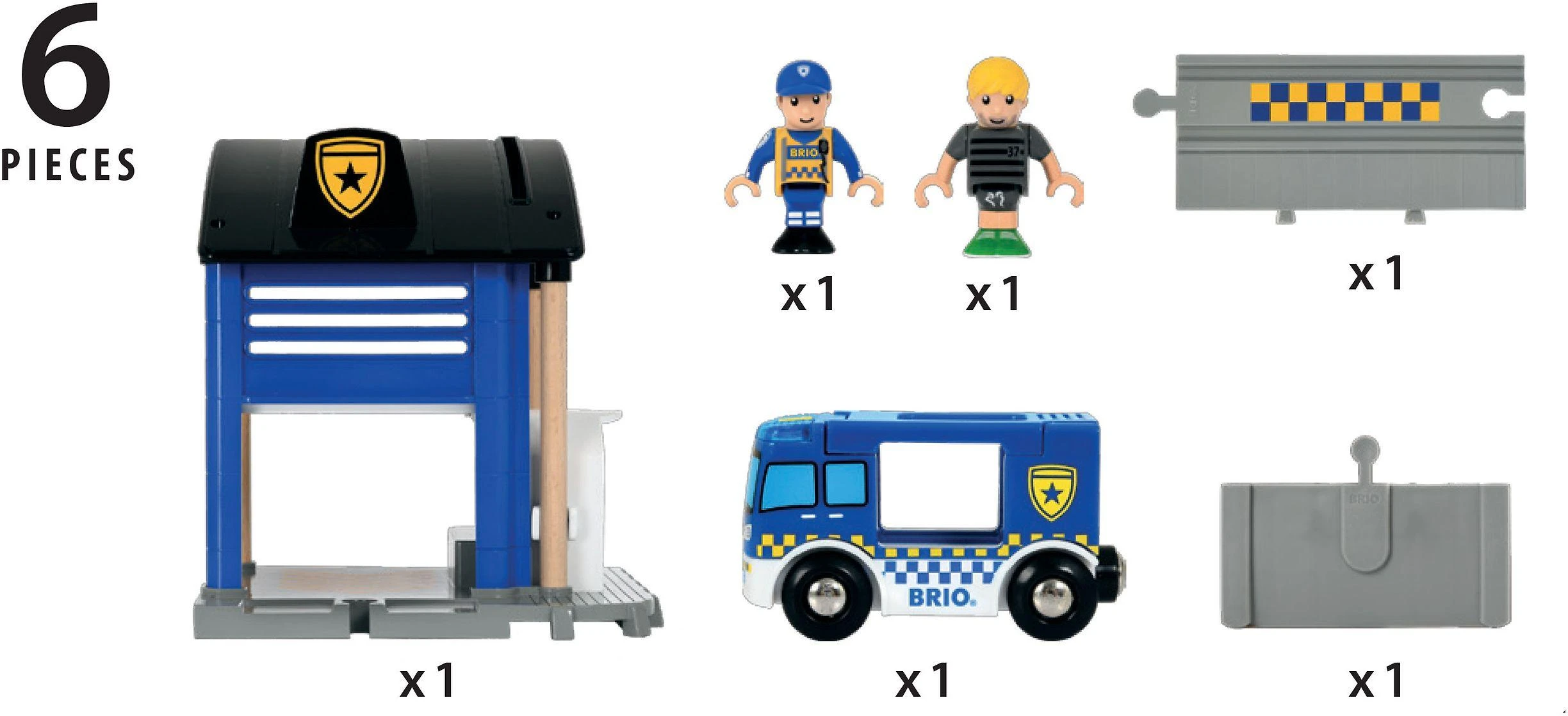Ravensburger Brio geležinkelis BRIO policijos stotis, 33813