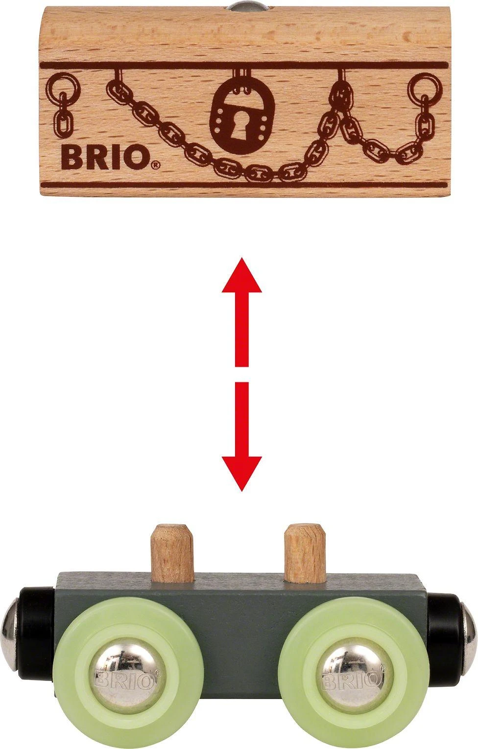 Brio Railway BRIO traukinys Ghost Train, 33986