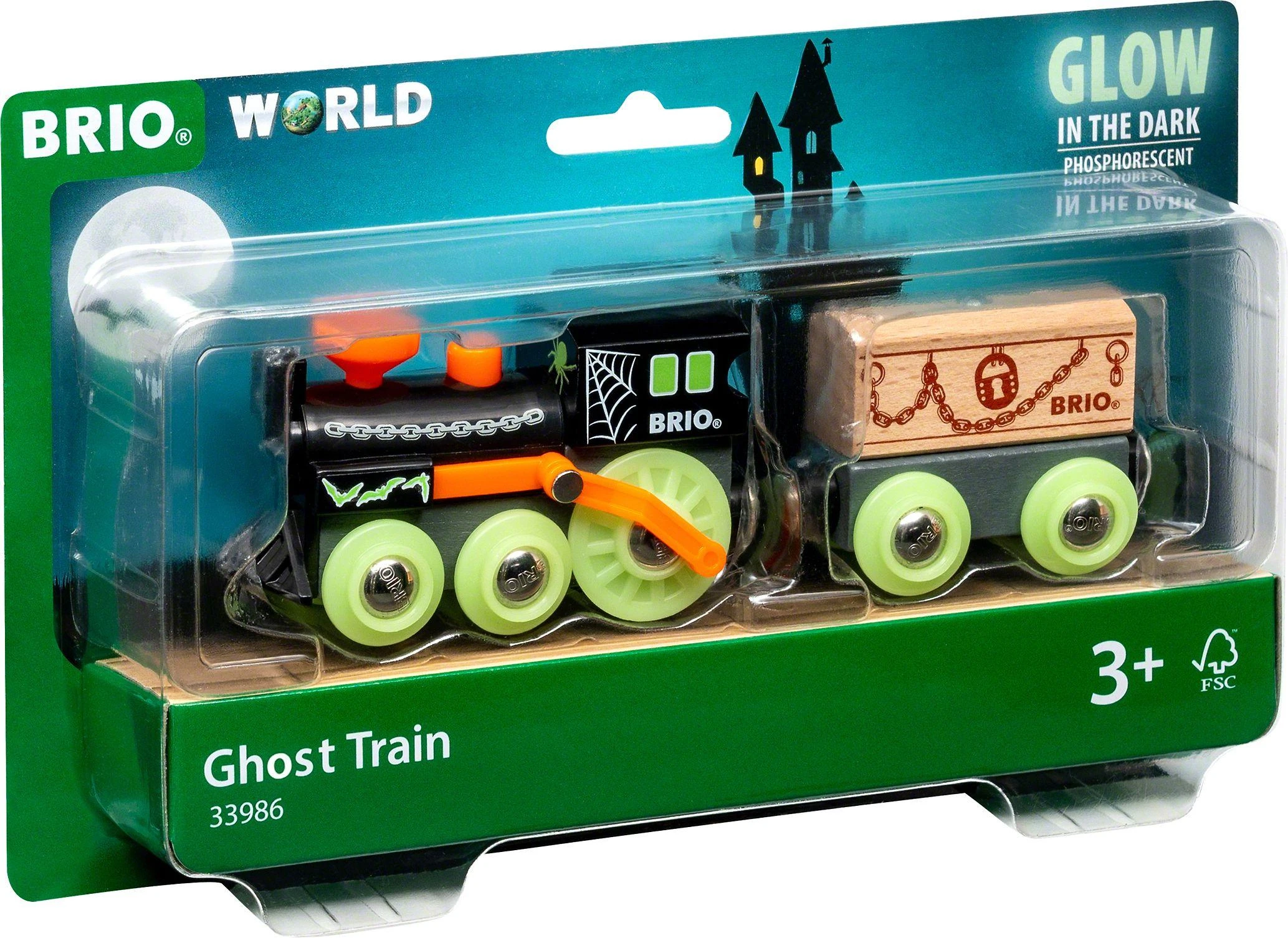 Brio Railway BRIO traukinys Ghost Train, 33986
