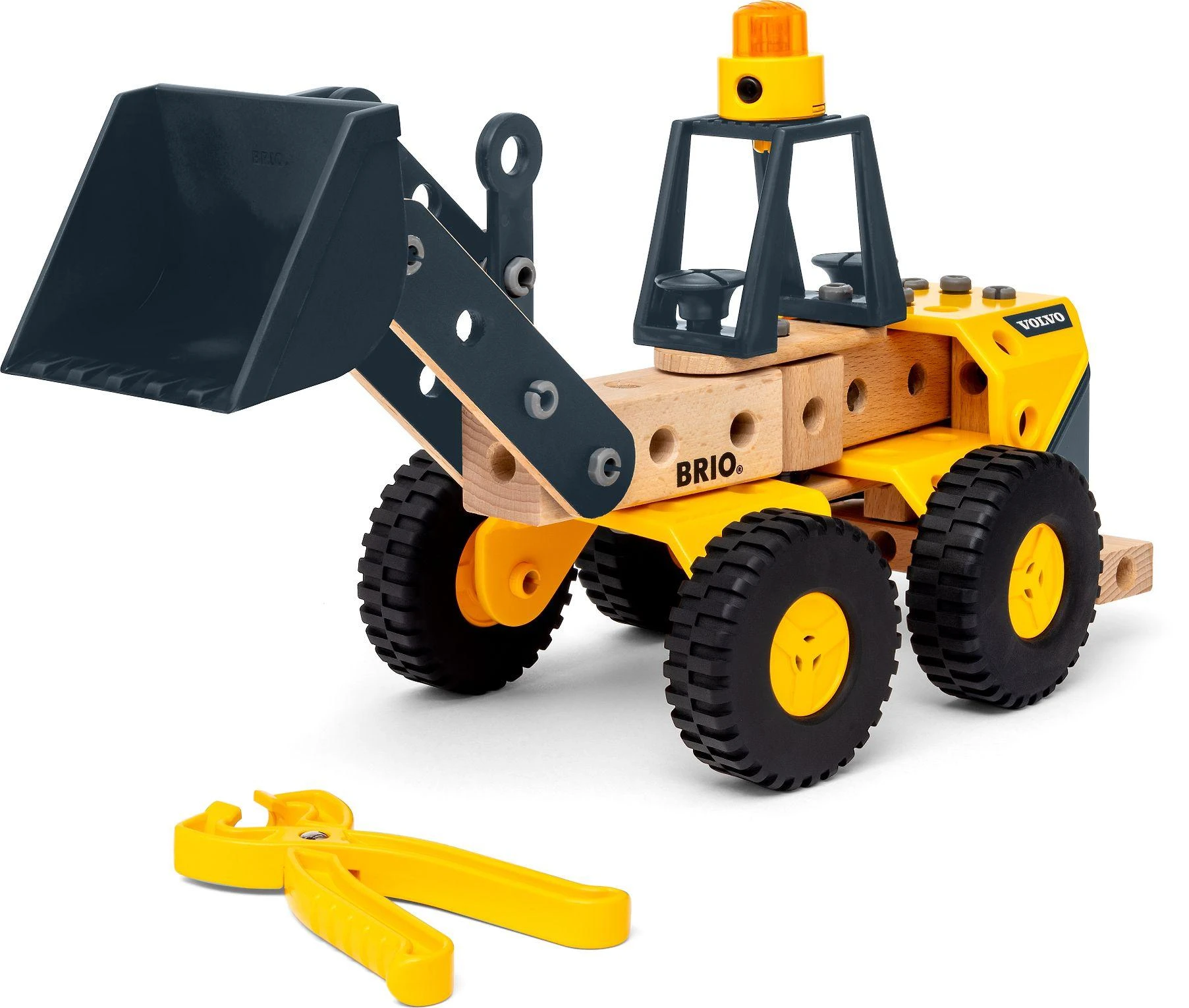 Brio BRIO – Builder Volvo Wheel Loader (34598) /Statybiniai ir statybiniai žaislai
