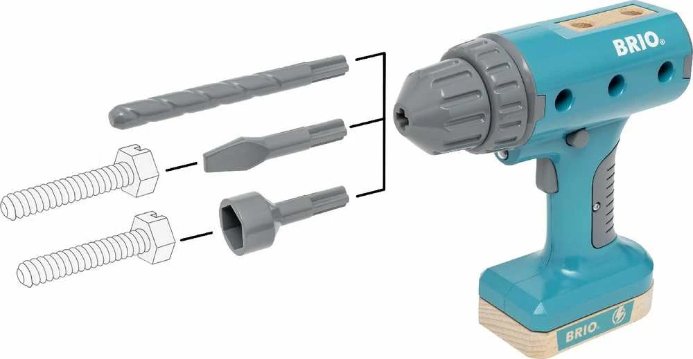 BRIO Builder 34600 - Builder Power Screwdriver | BRIO