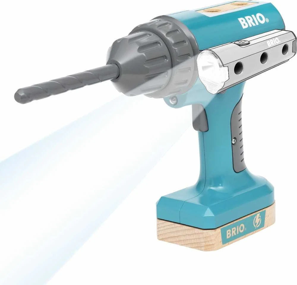 BRIO Builder 34600 - Builder Power Screwdriver | BRIO
