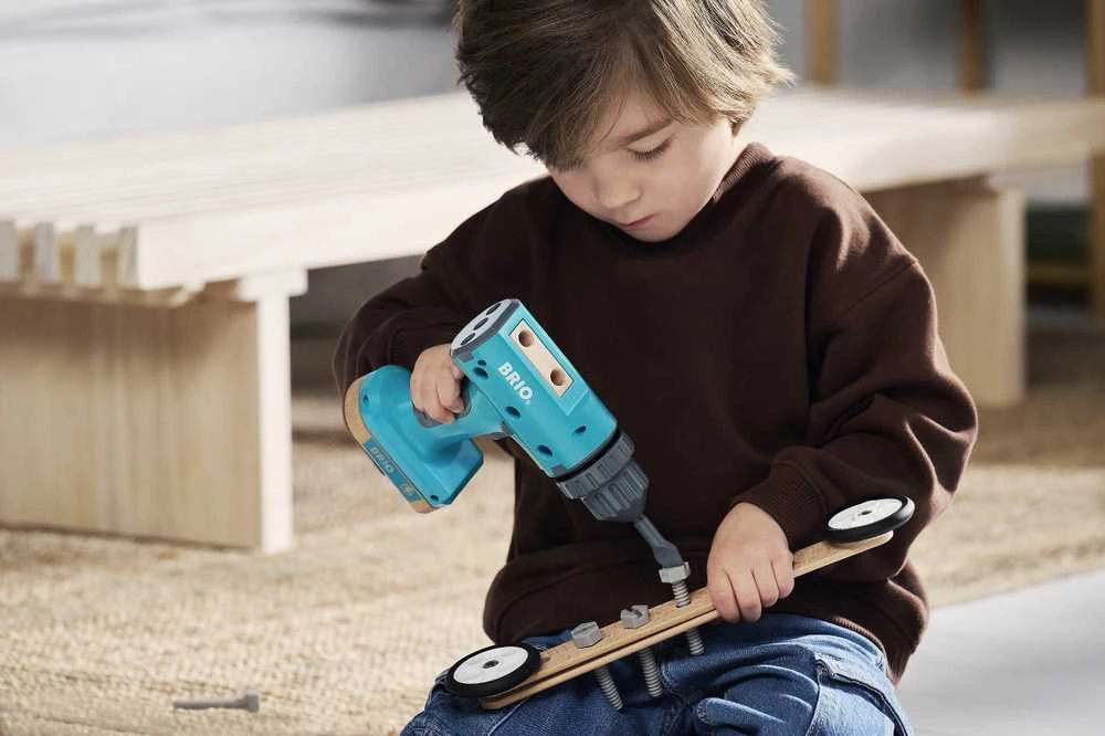 BRIO Builder 34600 - Builder Power Screwdriver | BRIO