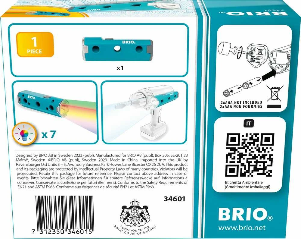 BRIO - Konstruoklis, Žibintuvėlis - (34601)