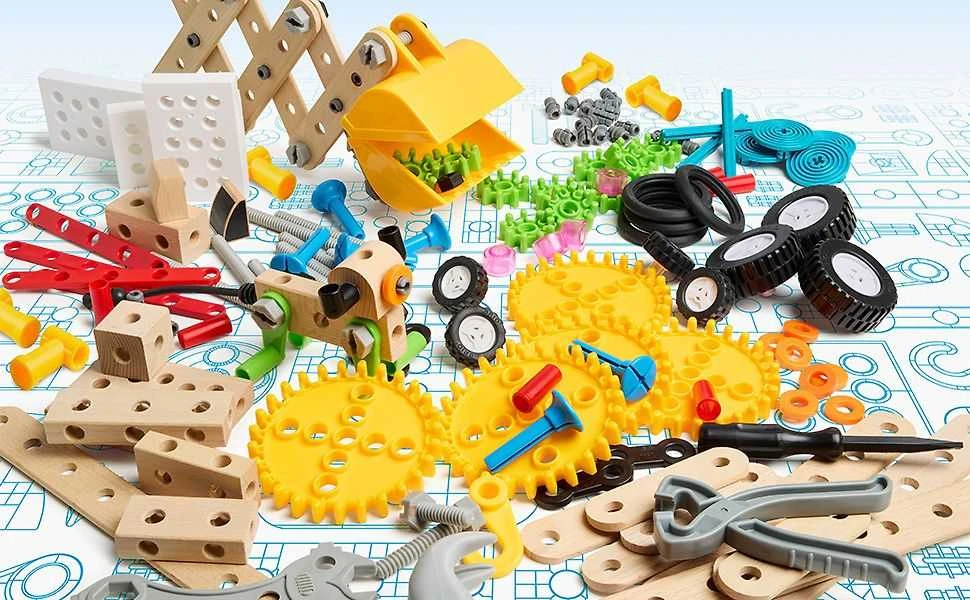 BRIO - Kūrybinis rinkinys statybininkams - (34606)