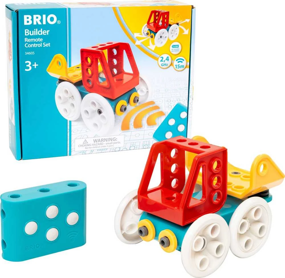 BRIO - Builder nuotolinio valdymo pulto rinkinys - (34605)