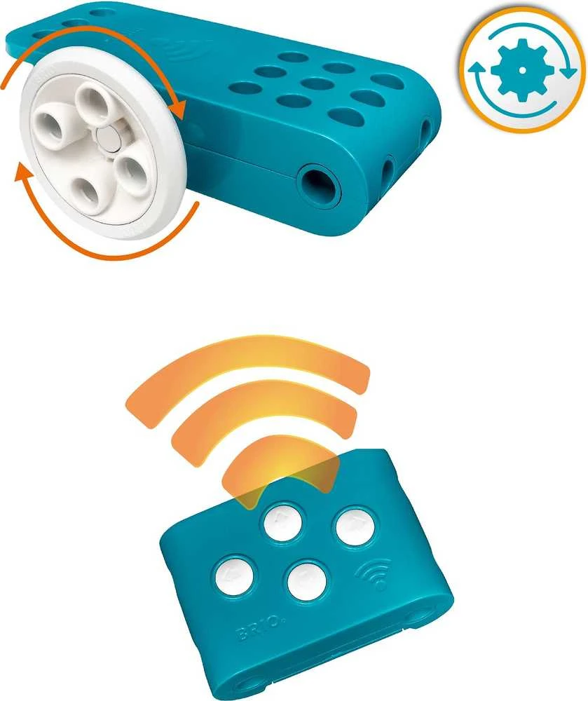 BRIO - Builder nuotolinio valdymo pulto rinkinys - (34605)