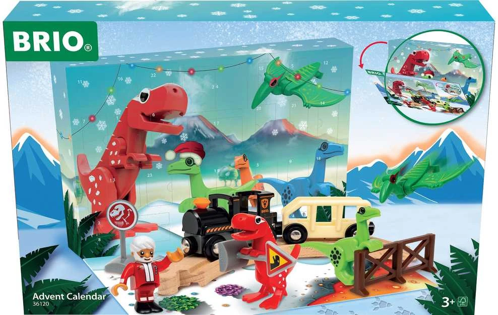 Brio Dino advento kalendorius su priedais