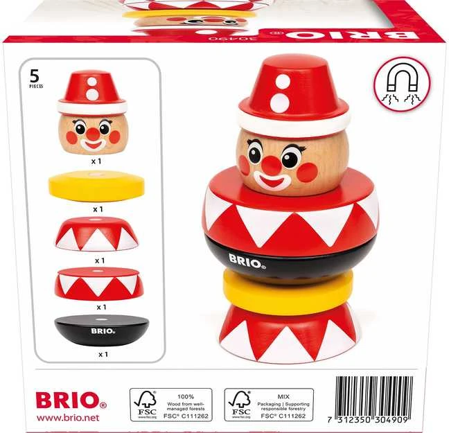 BRIO - Magnetinis klounas (30490)