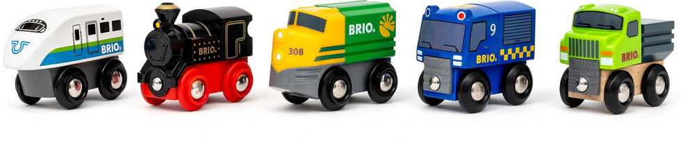 BRIO World 36034 – Minijunat ja ajoneuvot, 1 kpl