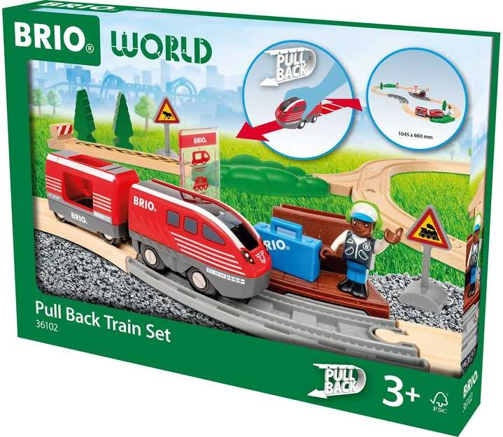 Ravensburger BRIO - Traukinio rinkinys atbulai (36102)
