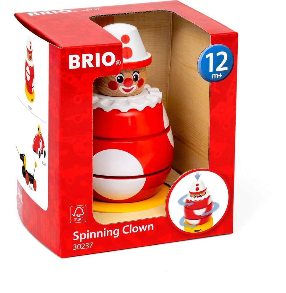 BRIO - Besisukantis klounas - (30237)