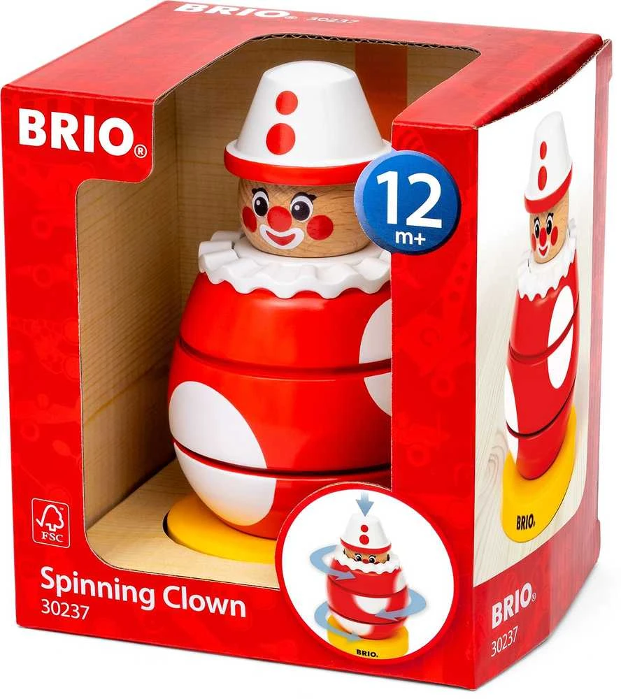 BRIO - Besisukantis klounas - (30237)