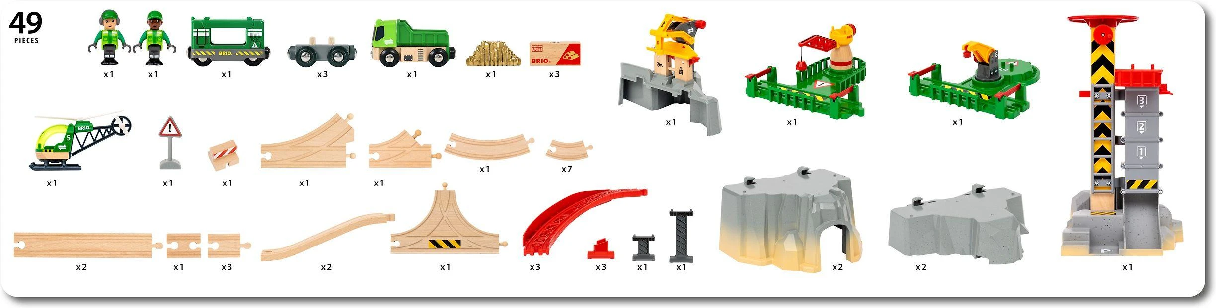 Ravensburger Rinkinys Kalnų perkrovimo brio