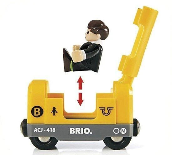 BRIO RAILWAY geležinkelio rinkinys liukso klasės, 33052
