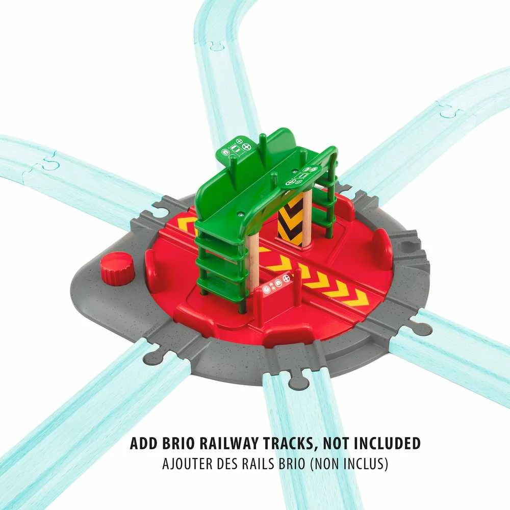 Konstruktorius BRIO World Turntable & Figure 33476