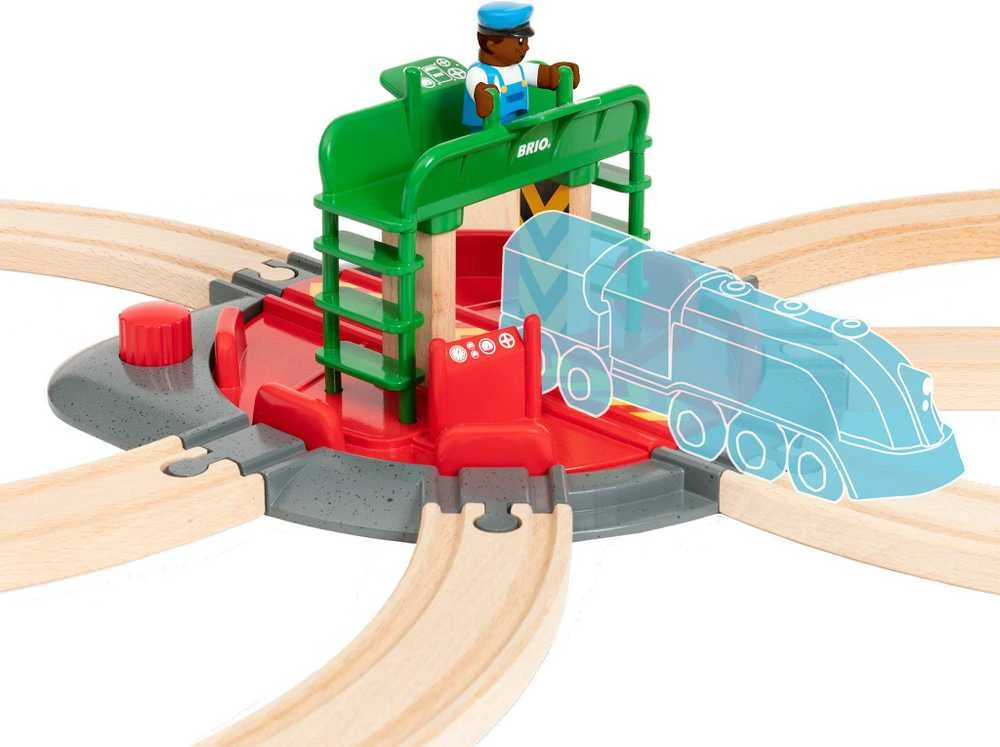 Konstruktorius BRIO World Turntable & Figure 33476